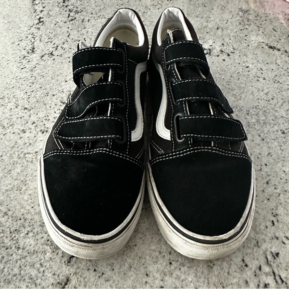 Vans Other - Vans Black Velcro Sneakers